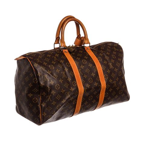 used Louis Vuitton duffle bag